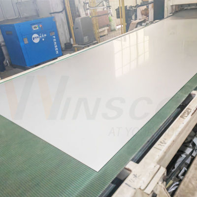 Folha de aço inoxidável AISI 2B Tamanho preciso 1220mm Largura 2440mm comprimento