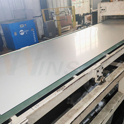 Alta dureza 1500 mm Largura Inox Finish Mill Plate 3000 mm comprimento 0,9 mm Acero inoxidável folha laminada a frio 2B superfície