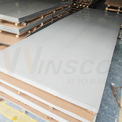 2B Finish de moagem SUS 304 304L Chapa de aço inoxidável laminada a frio 1220mmx2440mmx0.6mm