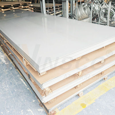 Forte pacote de exportação AISI 201 Inox Mill Edge 2B Folha de superfície 2500mmx1250mmx1.0mm Chapa laminada a frio de aço inoxidável