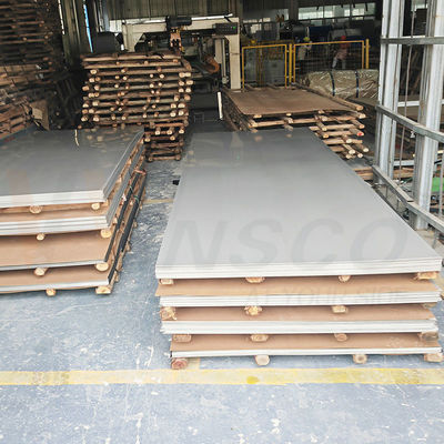 1220mmx2440mmx0.9mm AISI 304 304L Placa de metal aceita acabamento de fábrica de chapas laminadas a frio de aço inoxidável personalizado