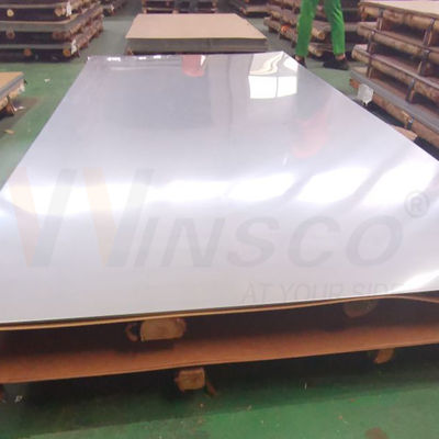 Textura Metal Única Chapa de metal de aço inoxidável 2b Superfície 4ftx8ft