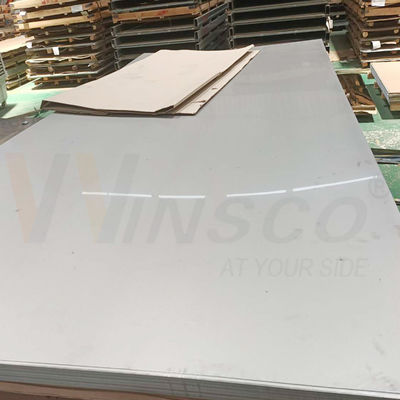 TP 201 Hoja De Acero Inoxidável 2,0 mm Espessura 1250 mmx2500 mm Aço inoxidável laminado a frio 2b