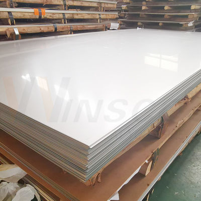 WinscoMetal venda a quente 1219mmx2438mm 2,0mm espessura laminada a frio SUS 201 chapa de aço inoxidável 2b