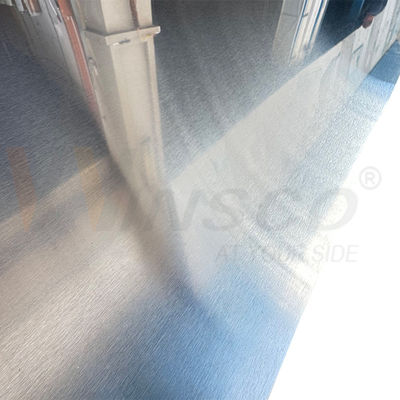 Espessura uniforme 0,4 mm-3,0 mm Borda do moinho 201 Grau Placa Inox 1250mmx2500mm Aço inoxidável n.o 4 4N N4 Folha de acabamento