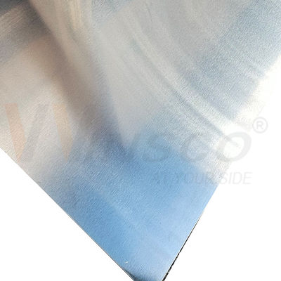 1250mmx2500mm Forte Wxport Pacote Borda do moinho Aço inoxidável n.o 4 Satinado Lata de acabamento escovado 316 Grau
