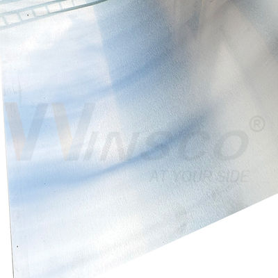 SUS 201 Boa resistência ao desgaste 5Ftx10Ft aço inoxidável n.o 4 folha de superfície escovada 1500mmx3000mm
