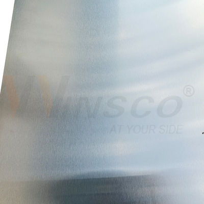 SUS 201 Boa resistência ao desgaste 5Ftx10Ft aço inoxidável n.o 4 folha de superfície escovada 1500mmx3000mm