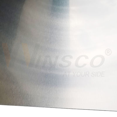 SS 316 Grossa textura Placa de metal inoxidável 1500mmx3000mm Chapa de aço inoxidável n.o 4 #4 escovado acabado