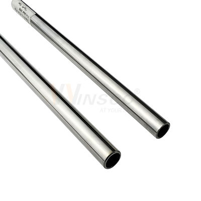 AISI 201 304 316 Satin Mirror Finish 12.7mm tubo inox 1/2'' tubo redondo de aço inoxidável 0.4mm-1.5mm espessura