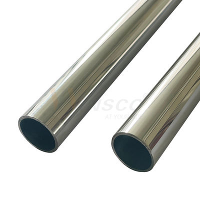 Superfície de Satin de Espelho 25,4 mm Tubos de Metal Inox 201 304 316 Grau 0,4 mm-3,0 mm Espessura 1 polegada Tubo redondo de aço inoxidável