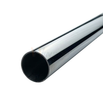 SUS 201 304 316 Espelho Satin Finish 1 1/2 '' Tubos redondos de aço inoxidável 0,4 mm-3,0 mm Espessura da parede tubos de grades de aço inoxidável 38,1 mm
