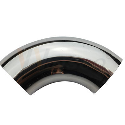 AISI 201 304 316 Conector de tubos de aço inoxidável de cetim espelho 1 1/2' 38.1mm OD Corrimão de aço inoxidável Cotovelo 98mm 120mm Arco
