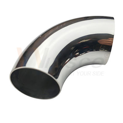 AISI 201 304 316 Satin Espelho 76,2 mm 3 polegadas OD aço inoxidável manobrista Cotovelo 1,2 mm-2,0 mm espessura