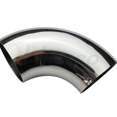 AISI 201 304 316 Satin Espelho 76,2 mm 3 polegadas OD aço inoxidável manobrista Cotovelo 1,2 mm-2,0 mm espessura