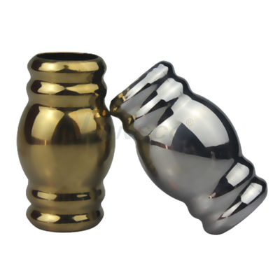 Espelho Prata Ouro Acessórios de Barranco Inox SS 201 304 Conector de junção de bambu de aço inoxidável para tubos de mangueira de 19 mm