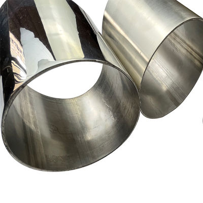 Resistência a altas temperaturas 159mm tubo soldados em aço inoxidável AISI201 304 316 tubo de parede espessa de aço inoxidável redondo de grande diâmetro