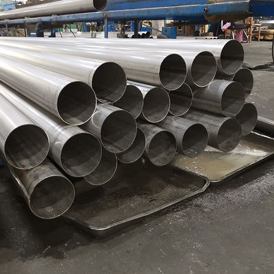 Resistência a altas temperaturas 159mm tubo soldados em aço inoxidável AISI201 304 316 tubo de parede espessa de aço inoxidável redondo de grande diâmetro