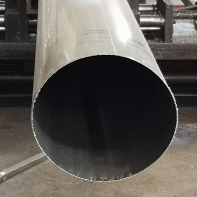 Resistência a altas temperaturas 159mm tubo soldados em aço inoxidável AISI201 304 316 tubo de parede espessa de aço inoxidável redondo de grande diâmetro