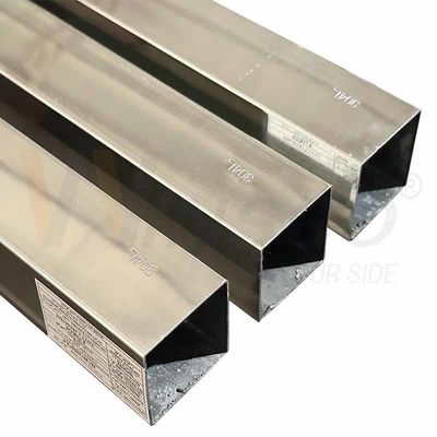 Resistência à corrosão Winsco Metal Inox Soldado tubo 304L Grau de aço inoxidável tubo redondo quadrado retangular