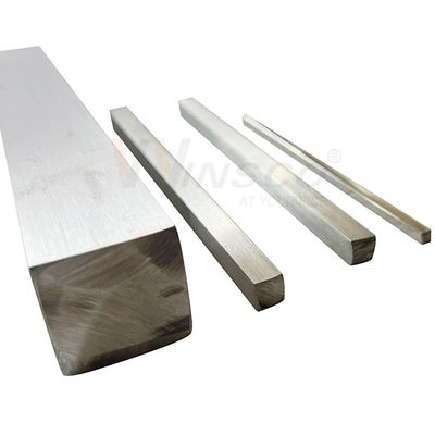 201 304 316 Grau Acero Inoxidável Solid Rod Soldar Barras Quadradas de Aço Inoxidável