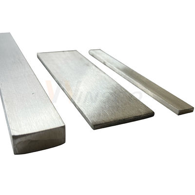Superfície personalizável 6 metros Rod Rectangular Platina Inox SS 201 304 316 Barras planas de aço inoxidável polido