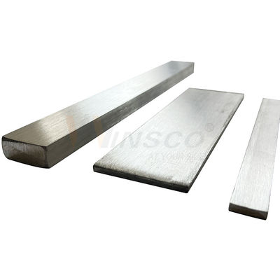 Superfície personalizável 6 metros Rod Rectangular Platina Inox SS 201 304 316 Barras planas de aço inoxidável polido