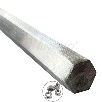 Fábrica Acero barra inoxidável AISI 201 304 316 Solid Shaft Soldar aço inoxidável Hexagon Rod