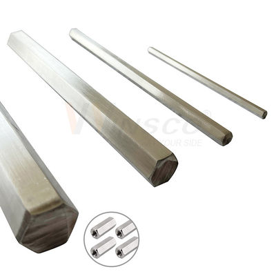 Fábrica Acero barra inoxidável AISI 201 304 316 Solid Shaft Soldar aço inoxidável Hexagon Rod