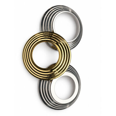 SS 201 304 Peças de estabilizadores de aço inoxidável de prata-ouro Cobertura de base de manobras de aço inoxidável para 19 mm 1 '' 2' 63.5 mm de postes redondos