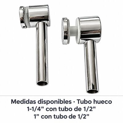 Suporte de Aço Inoxidável para Vidro em Sistemas de Corrimão | Soporte para Vidrio