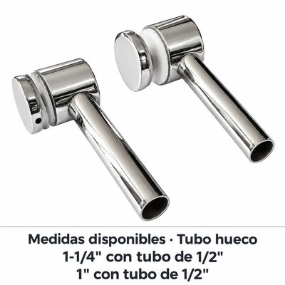 Suporte de Aço Inoxidável para Vidro em Sistemas de Corrimão | Soporte para Vidrio
