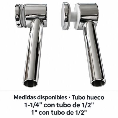 Suporte de Aço Inoxidável para Vidro em Sistemas de Corrimão | Soporte para Vidrio