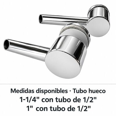 Suporte de Aço Inoxidável para Vidro em Sistemas de Corrimão | Soporte para Vidrio