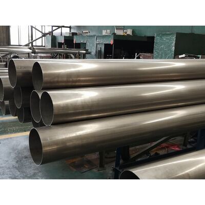 Tubo redondo de aço inoxidável inox de grande diâmetro de 127mm e parede espessa SUS201/304/316. Resistente à corrosão e alta resistência para equipamentos médicos, aeroespacial e projetos em ambientes hostis.