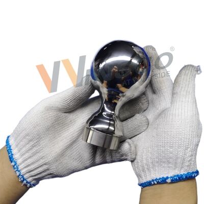 Grau 304 316 Instalações de escada de aço inoxidável 80mm Dia de aço inoxidável Decorativo Balão de barranco Para 50,8mm 2 polegadas tubo redondo