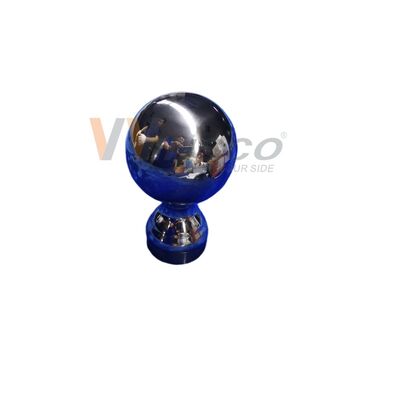 Grau 304 316 Instalações de escada de aço inoxidável 80mm Dia de aço inoxidável Decorativo Balão de barranco Para 50,8mm 2 polegadas tubo redondo