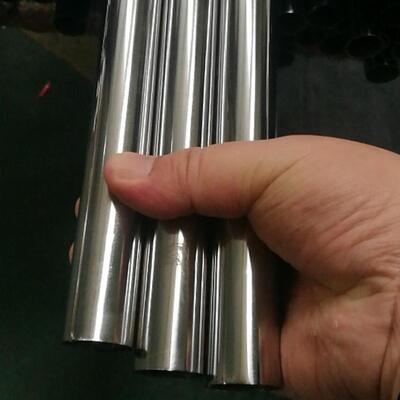 Tubo de Metal Inox de 19 mm TP 201 304 316 Superfície Fosca Espelhada Espessura de Parede 0,4 mm-1,5 mm Tubo Redondo de Aço Inoxidável de 5/8''