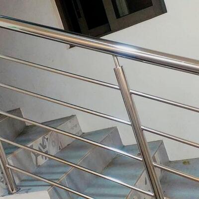 Acessórios para balustradas de escadas em aço inoxidável SUS 201 304 316