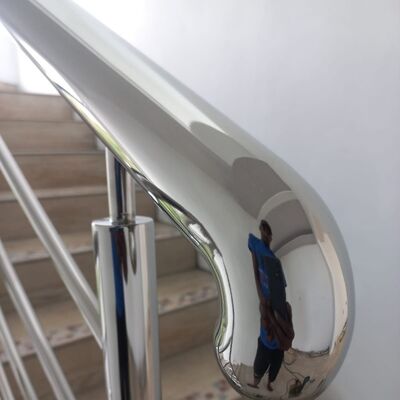 Acessórios para balustradas de escadas em aço inoxidável SUS 201 304 316