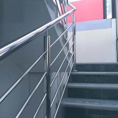 Acessórios para balustradas de escadas em aço inoxidável SUS 201 304 316