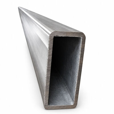 Tubo Retangular de Aço Inoxidável Soldado de Grande Tamanho 150x300mm SS201 SS304 SS316 para Construção e Fabricação