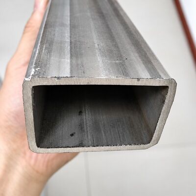 Tubo Retangular de Aço Inoxidável Soldado de Grande Tamanho 150x300mm SS201 SS304 SS316 para Construção e Fabricação