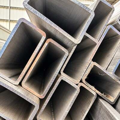 Tubo Retangular de Aço Inoxidável Soldado de Grande Tamanho 150x300mm SS201 SS304 SS316 para Construção e Fabricação