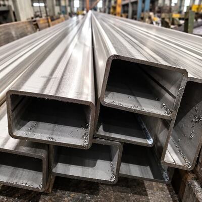 Tubo Retangular de Aço Inoxidável Soldado de Grande Tamanho 150x300mm SS201 SS304 SS316 para Construção e Fabricação