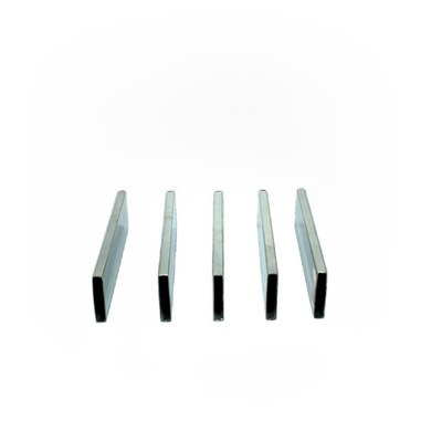 TP 201 304 316 Tubo plano inox 0.4 mm-2.0 mm Espessura Tubo retangular de aço inoxidável 30 mmx10 mm