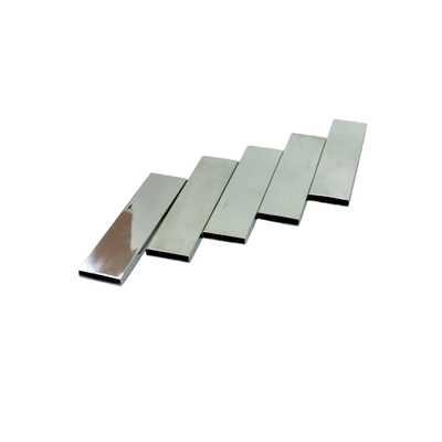 Pequeno tubo retangular de aço inoxidável 4x5-5x25mm parede fina SS201 304 316