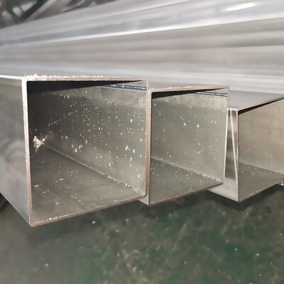 SUS 201 AISI 304 TP 316 Grade Large Size Inxo Thick Wall Tube 120mmx120mm Tubo quadrado de aço inoxidável