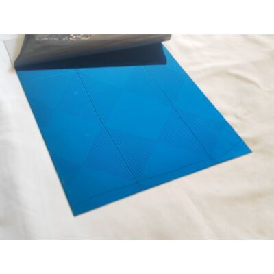 Chapa de Inox SUS304 304L Azul Safira 8K Espelhada 1000mmx2000mm, Chapa de Aço Inoxidável Colorido PVD