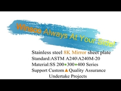 Folha de aço inoxidável 201 do espelho super decorativo categoria 304 316 com cor de prata de PVD